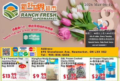 Ranch Fresh Supermarket Flyer March 6 to 12