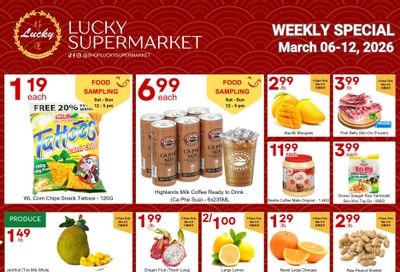 Lucky Supermarket (Winnipeg) Flyer March 6 to 12