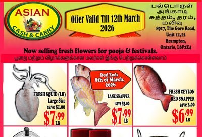 Asian Cash & Carry Flyer March 6 to 12