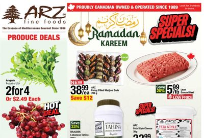 Arz Fine Foods Flyer March 6 to 12