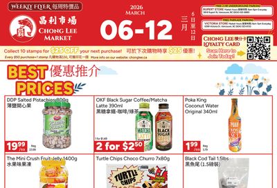 Chong Lee Market Flyer March 6 to 12