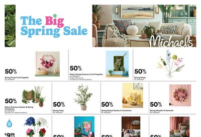 Michael's Flyer March 6 to 12