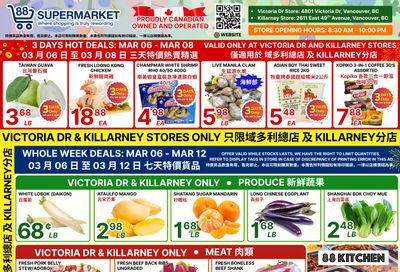 88 Supermarket Flyer March 6 to 12