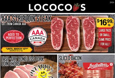 Lococo's Flyer March 9 to 12