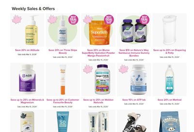 Well.ca Weekly Sales March 9 to 15