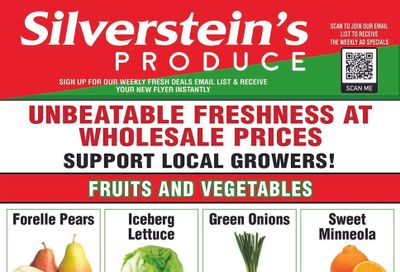 Silverstein's Produce Flyer March 10 to 14
