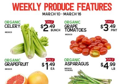 Pomme Natural Market Weekly Produce Flyer March 10 to 16