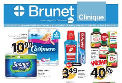 Brunet Clinique Flyer March 12 to 25