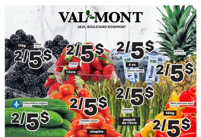 Val-Mont Flyer March 12 to 18