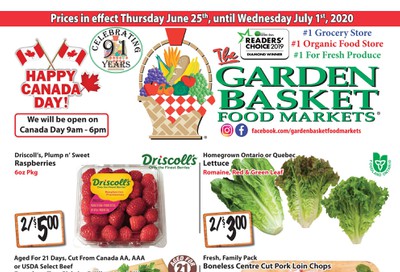 The Garden Basket Flyer June 25 to July 1
