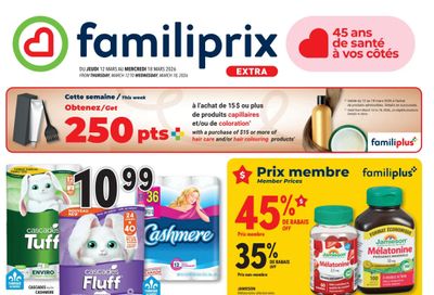 Familiprix Extra Flyer March 12 to 18