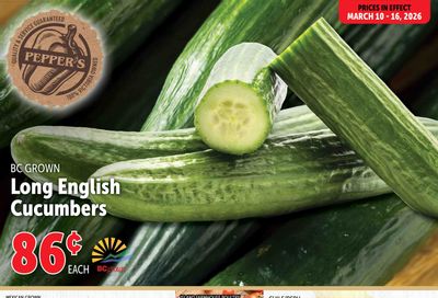 Pepper's Foods Flyer March 10 to 16