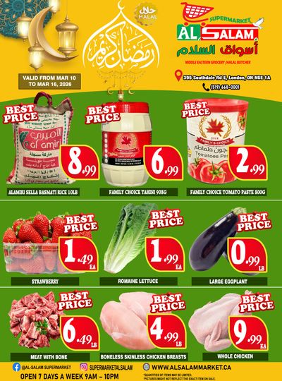 Al-Salam Supermarket Flyer March 10 to 16