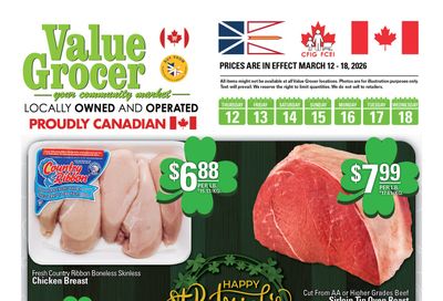 Value Grocer Flyer March 12 to 18