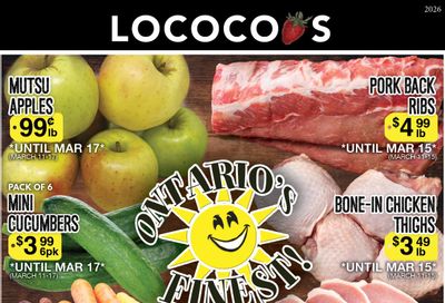 Lococo's Flyer March 11 to 15
