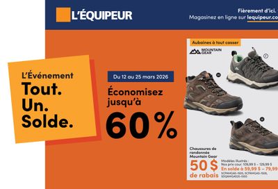 L'Équipeur Flyer March 12 to 25