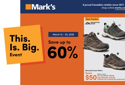 Mark's Flyer March 12 to 25