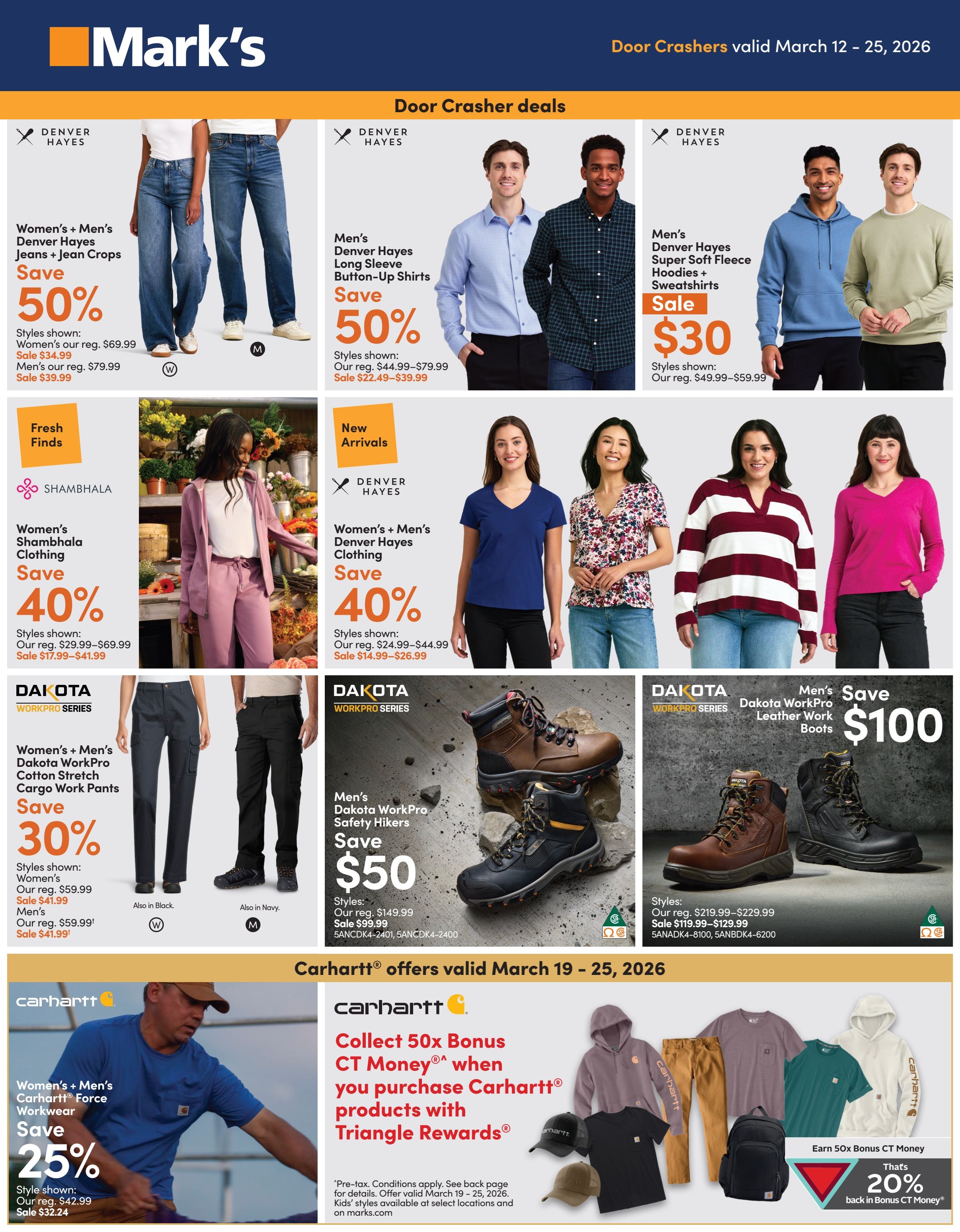 Mark's Flyer March 12 to 25
