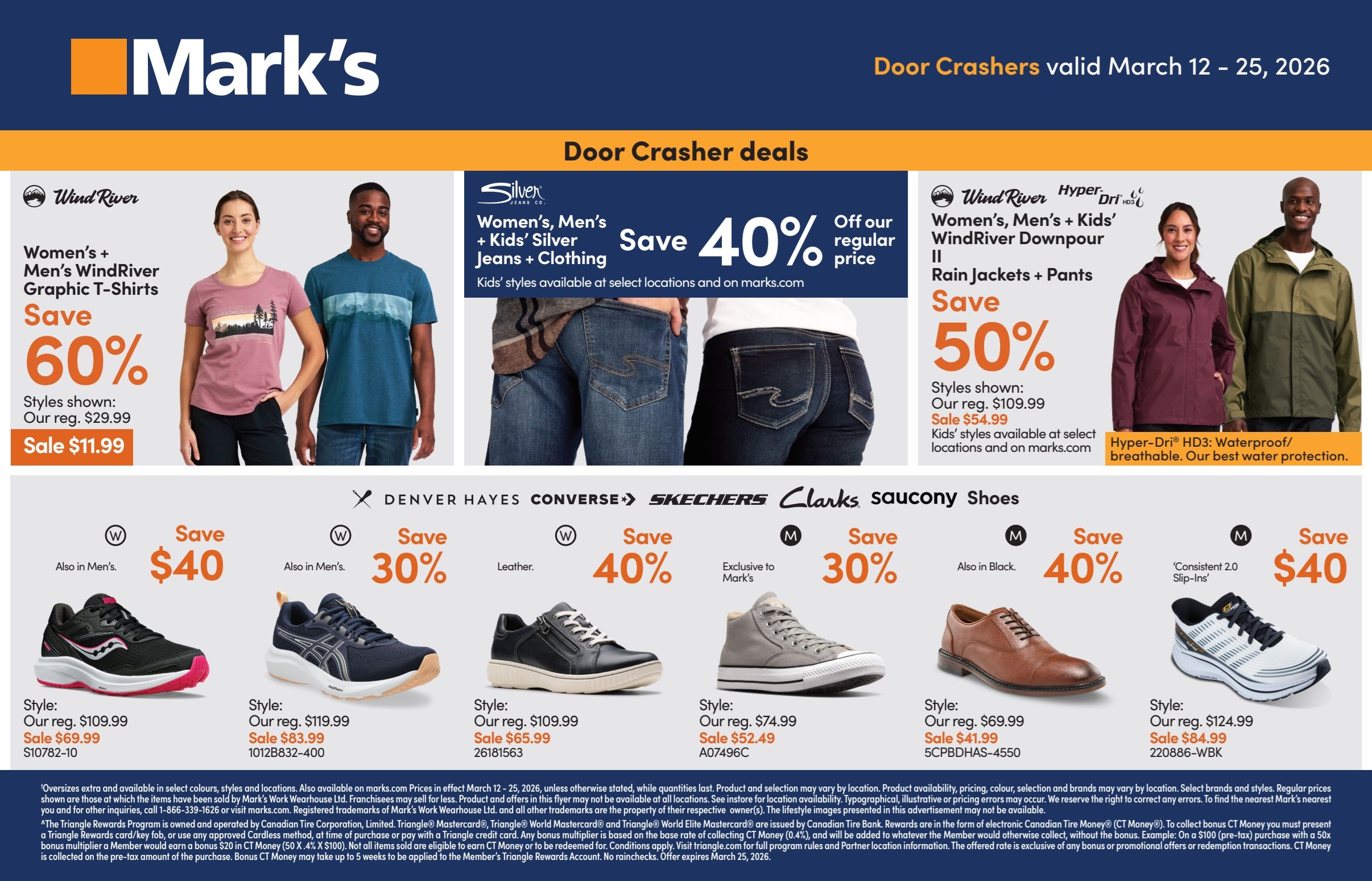 Mark's Flyer March 12 to 25