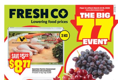 FreshCo (West) Flyer March 12 to 18