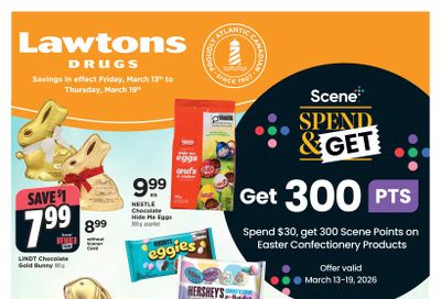 Lawtons Drugs (NB, NL,PI) Flyer March 13 to 19
