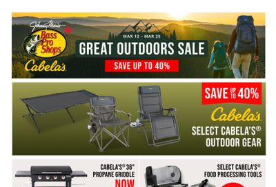 Cabela's Flyer March 12 to 25