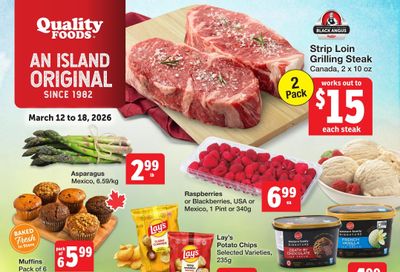 Quality Foods Flyer March 12 to 18