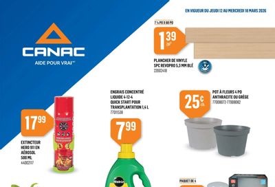 Canac Flyer March 12 to 18