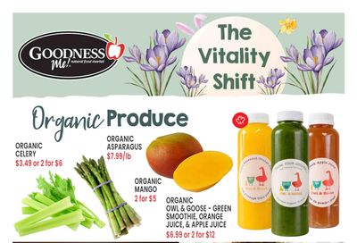 Goodness Me Flyer March 11 to 17