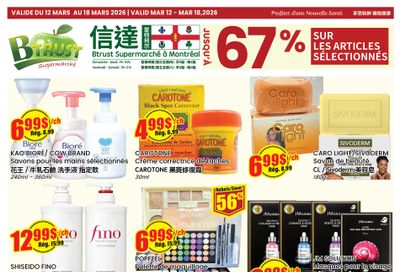 Btrust Supermarket (Montreal) Flyer March 12 to 18