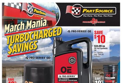 PartSource Flyer March 13 to 26