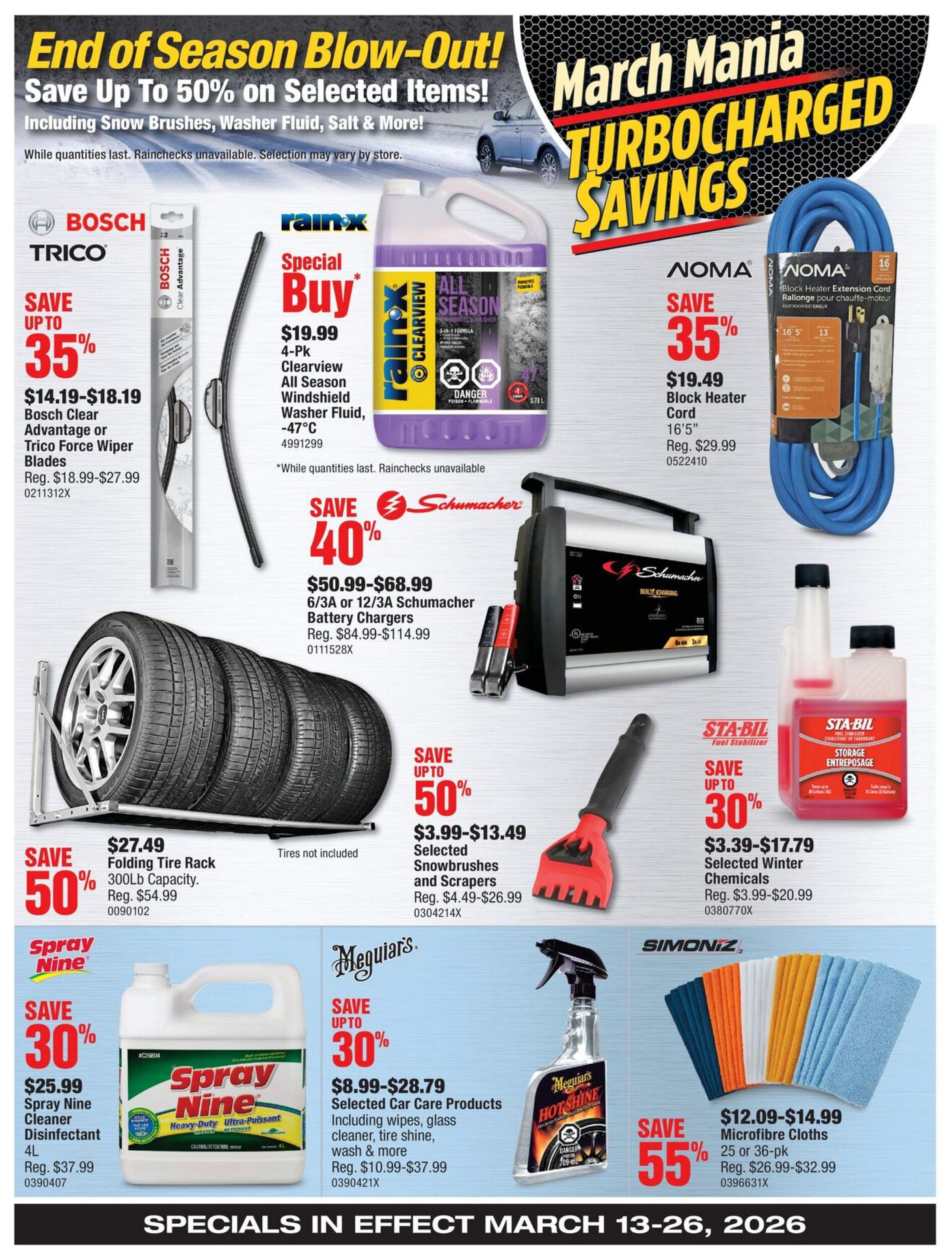 PartSource Flyer March 13 to 26