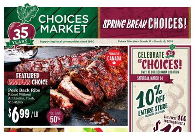 Choices Market Flyer March 12 to 18