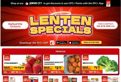 Seafood City Supermarket (ON) Flyer March 12 to 18