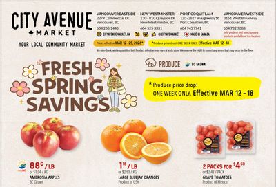 City Avenue Market Flyer March 12 to 25