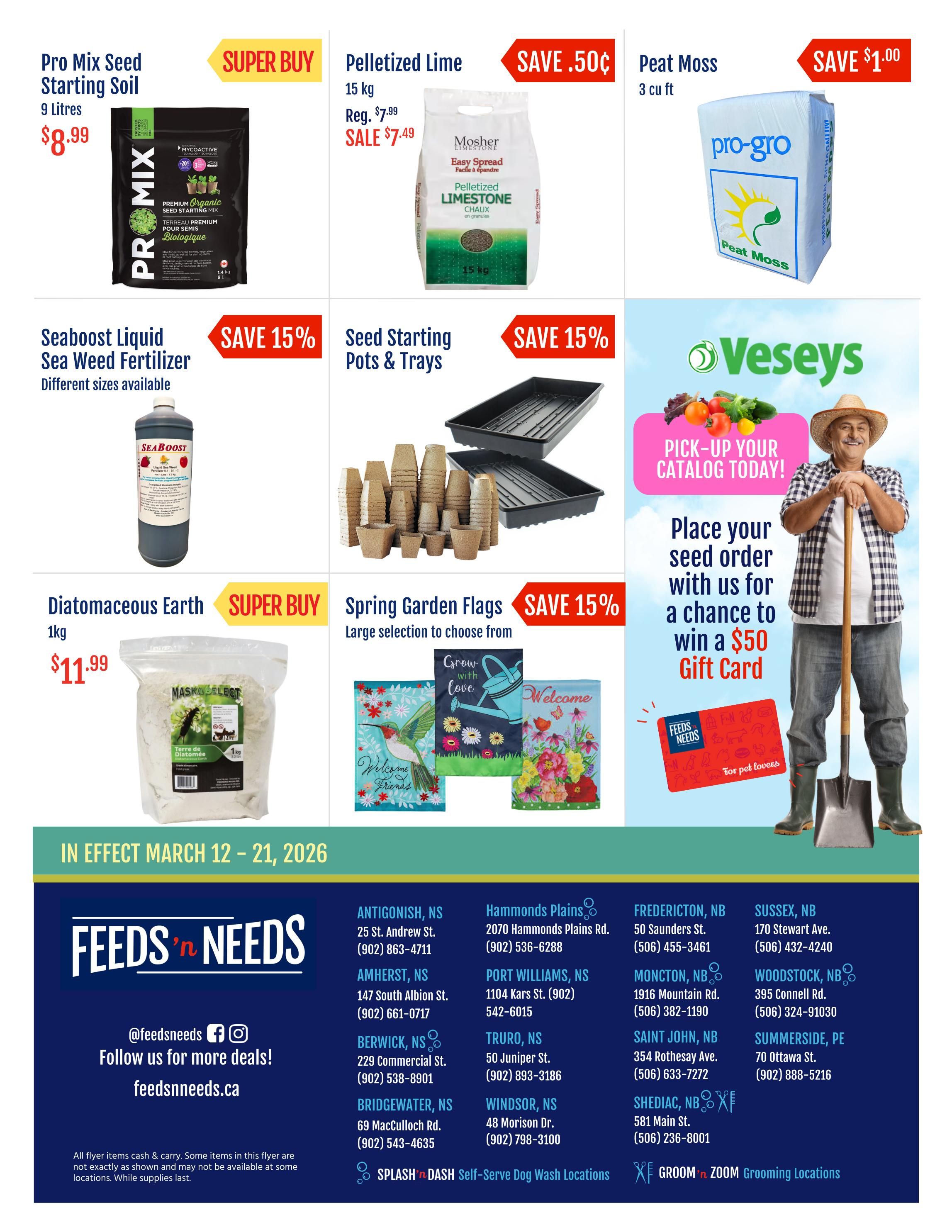 ShurGain Feeds'n Needs Flyer March 12 to 21