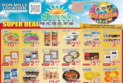 Sunny Foodmart (Don Mills) Flyer March 13 to 19