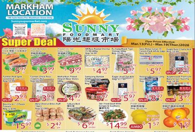 Sunny Foodmart (Markham) Flyer March 13 to 19