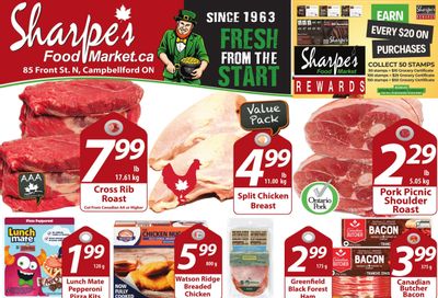 Sharpe's Food Market Flyer March 12 to 18