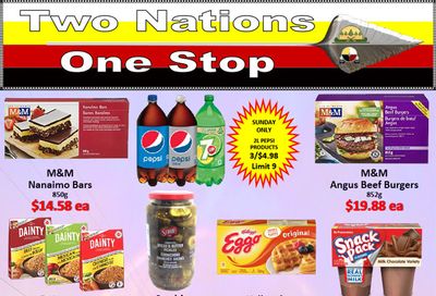 Two Nations One Stop Flyer March 13 to 19