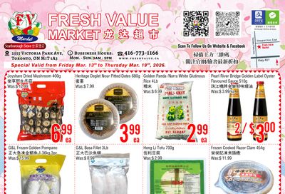 Fresh Value (Scarborough) Flyer March 13 to 19