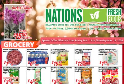 Nations Fresh Foods (Brampton) Flyer March 13 to 19