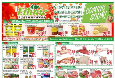 Ethnic Supermarket (Guelph) Flyer March 13 to 19