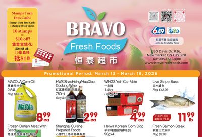 Bravo Fresh Foods Flyer March 13 to 19