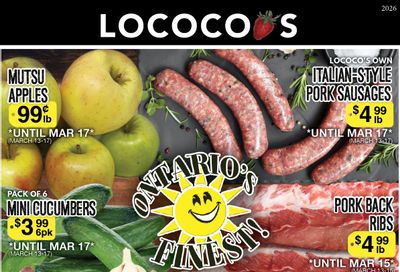 Lococo's Flyer March 13 to 17