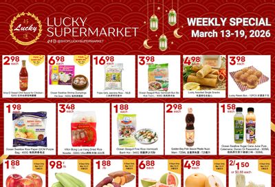 Lucky Supermarket (Edmonton) Flyer March 13 to 19