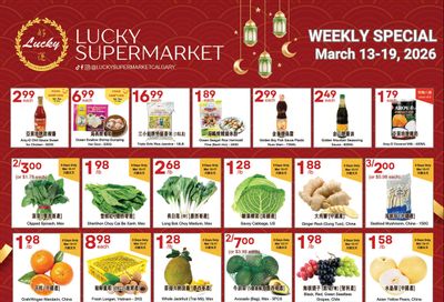 Lucky Supermarket (Calgary) Flyer March 13 to 19