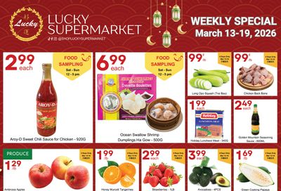 Lucky Supermarket (Winnipeg) Flyer March 13 to 19