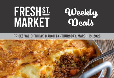 Fresh St. Market Flyer March 13 to 19