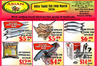 Asian Cash & Carry Flyer March 13 to 19